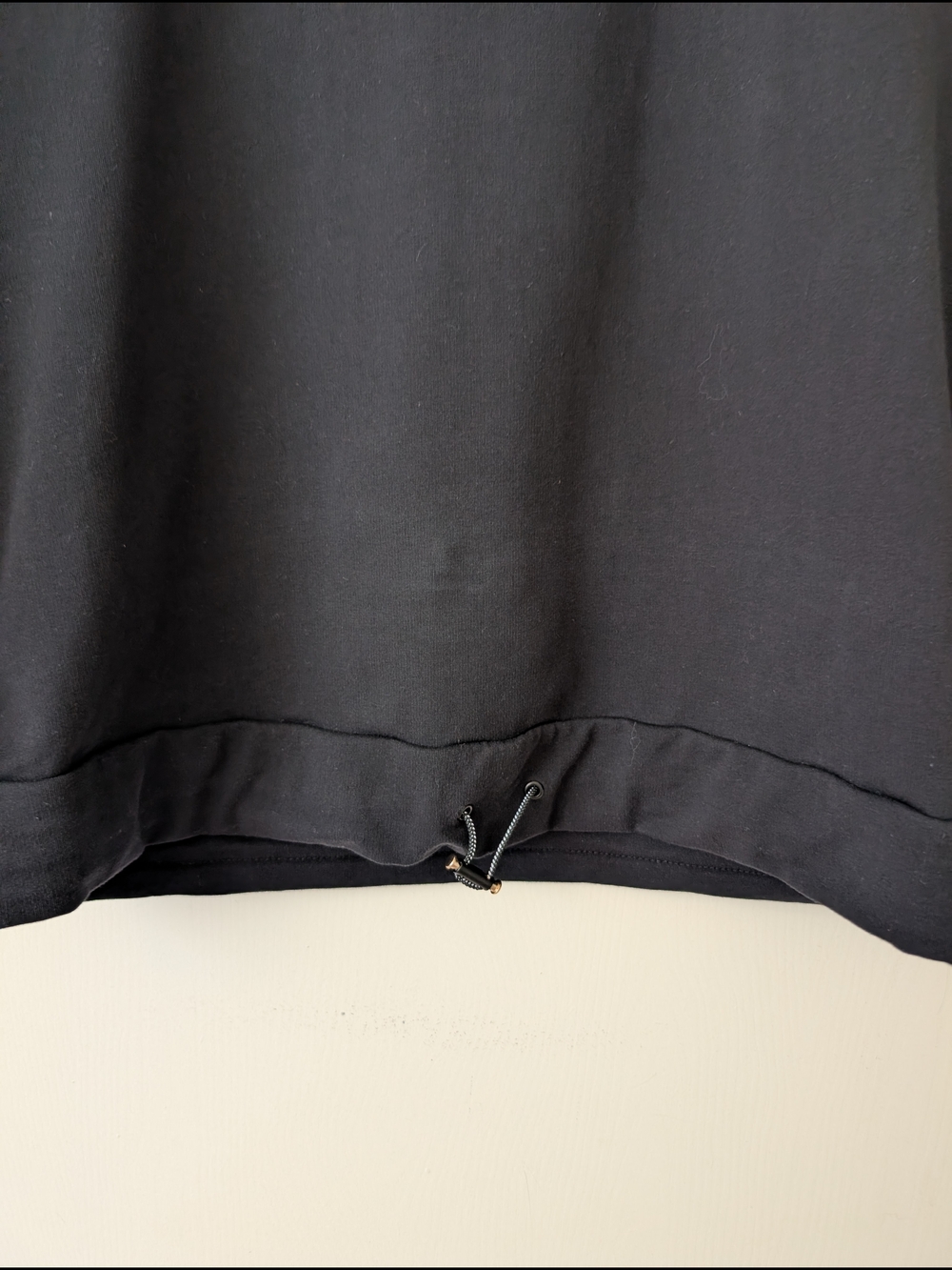 Varley Womens Large Funnel Neck Sweatshirt Black Activewear Athleisure Workout - Picture 2 of 7